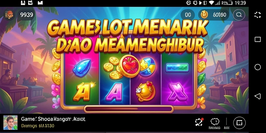 Screenshot menampilkan gameplay seru dan grafis menawan dari game Slot.