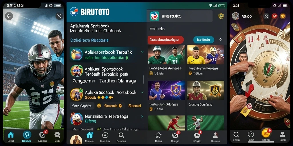 Tampilan gameplay taruhan olahraga di BIRUTOTO yang interaktif.