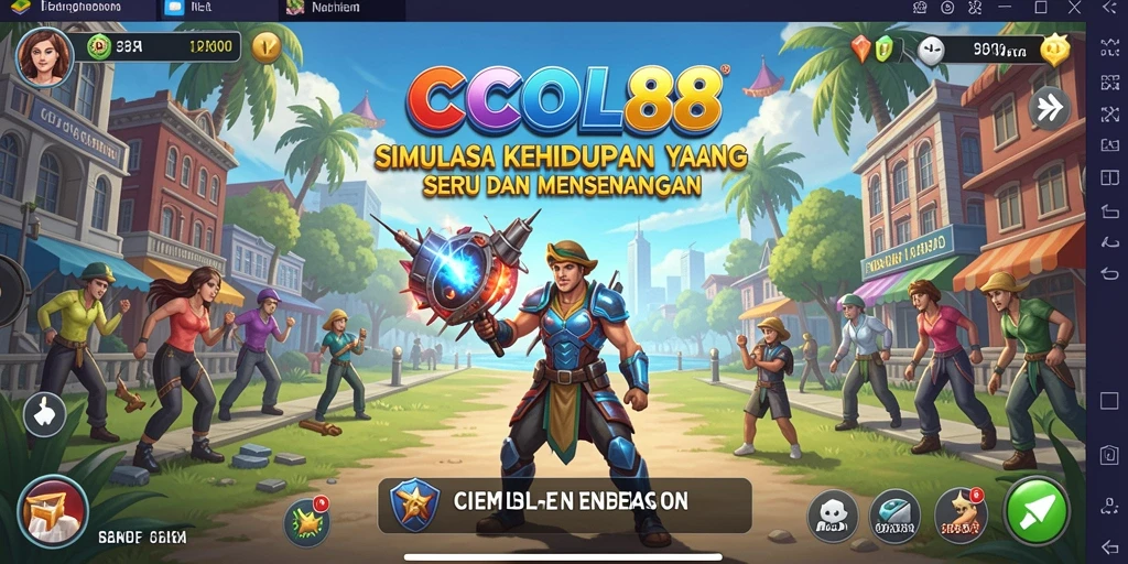 Tampilan gameplay COCOL88 yang menarik dan interaktif.