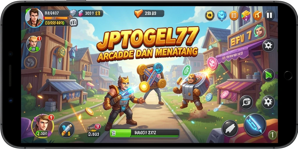 Tampilan gameplay JPTOGEL77 yang seru dan interaktif.