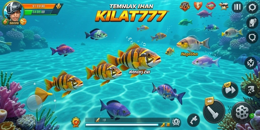 Tangkapan layar KILAT777 menampilkan aksi tembak ikan yang mendebarkan.