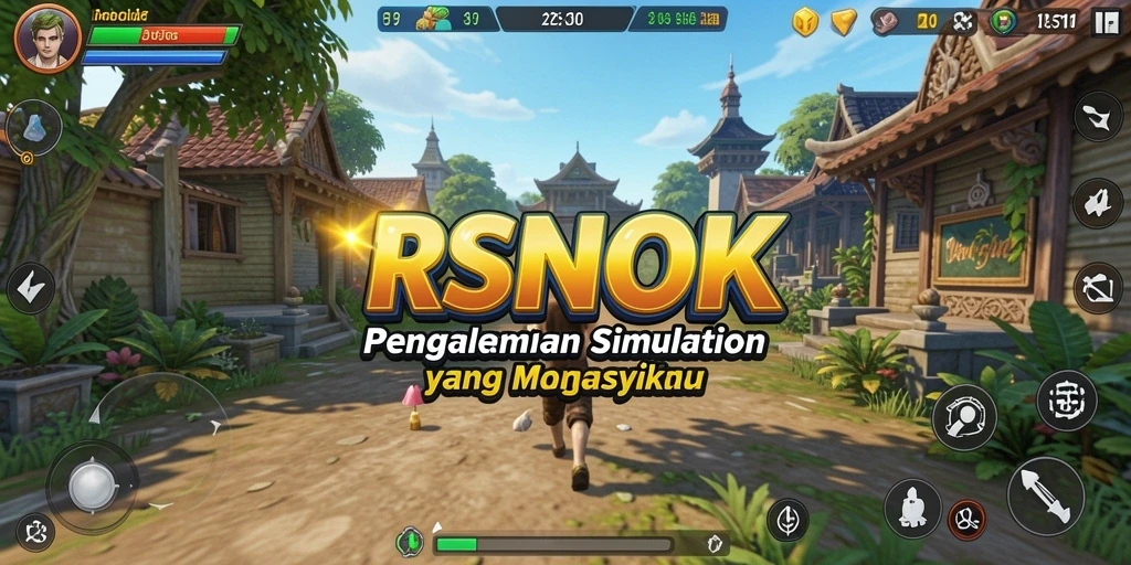 Tangkapan layar RSNOK menampilkan gameplay simulation yang menarik dan realistis.