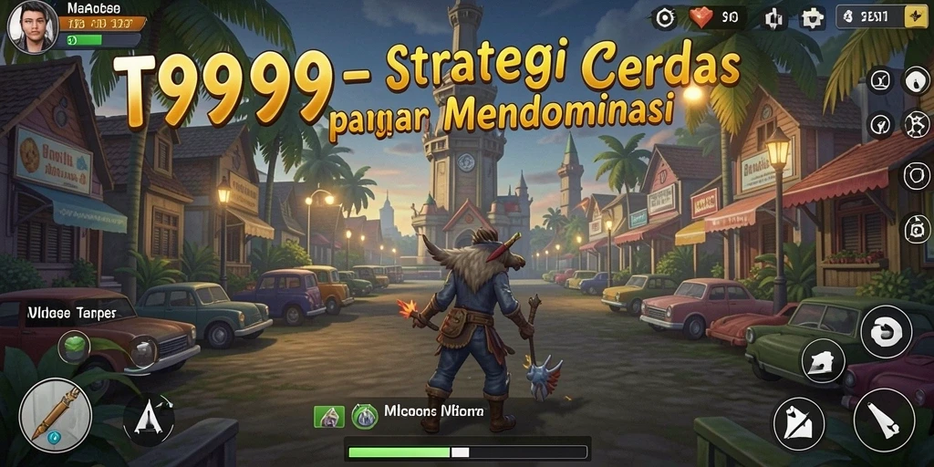 Tampilan gameplay menakjubkan dengan strategi yang mendebarkan.