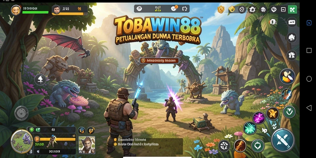Gameplay seru dan grafis menawan di dunia terbuka TOBAWIN88.