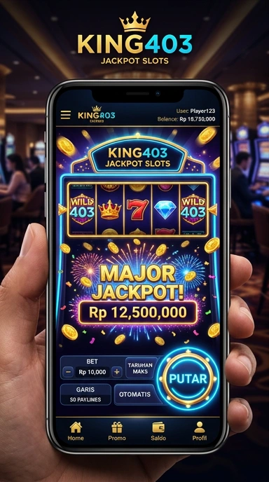 Screenshot daftar aplikasi populer di king403.